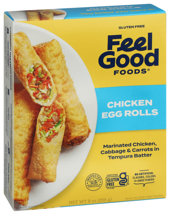 Chicken Egg Rolls, GF, 9 oz