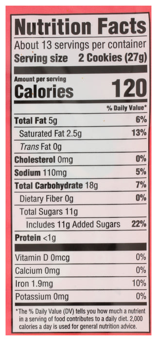 Chocolate Sandwich Cookies, Original, 13 oz