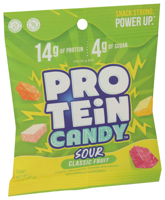 Classic Fruit Sour Candy, 1.8 oz