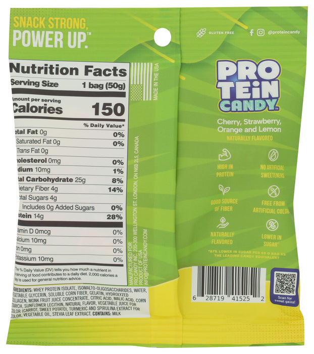 Classic Fruit Sour Candy, 1.8 oz