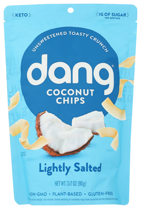 Coconut Chips, Unsweetened, Lightly Salted, 3.17 oz