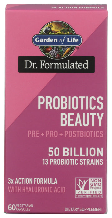 Dr. Formulated Probiotics Beauty 50B, 60 vcap