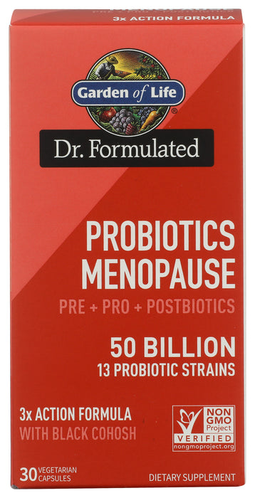 Dr. Formulated Probiotics Menopause 50B, 30 vcap