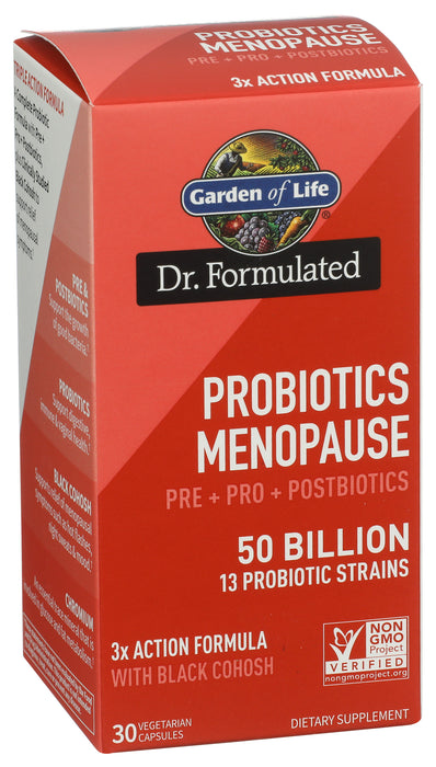 Dr. Formulated Probiotics Menopause 50B, 30 vcap