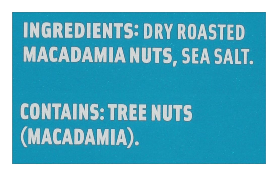 Dry Roasted Macadamia Nuts, Sea Salt, 4 oz