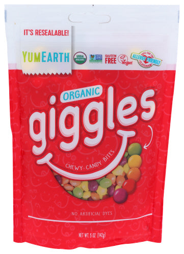Giggles Candy, Org, 5 oz