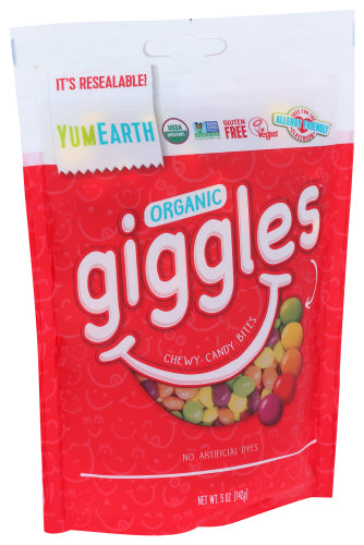 Giggles Candy, Org, 5 oz