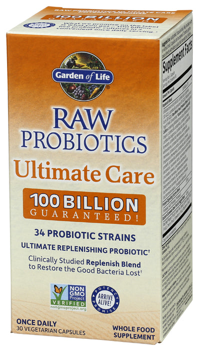 Raw Probiotics Ultimate Care, 30 cap