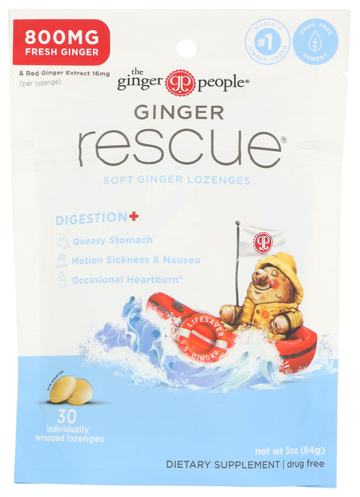 Ginger Rescue Digestion+ Soft Loz, 30 loz
