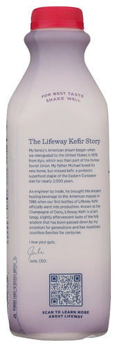 Kefir Whole Milk, Mixed Berry, Org, 32 oz
