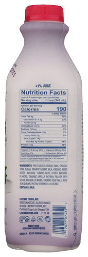 Kefir Whole Milk, Mixed Berry, Org, 32 oz
