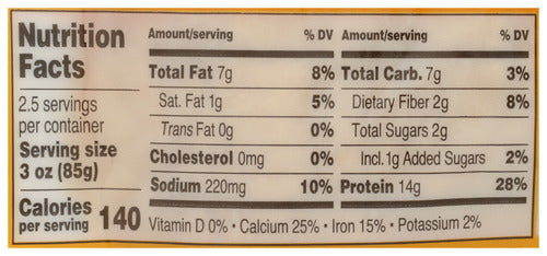 Lightly Fried Tofu, Golden Turmeric, Org, 8 oz