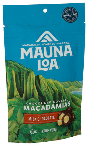 Milk Chocolate Covered Macadamias, 4 oz