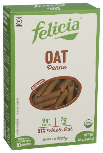 Oat Penne Pasta, Org, 12 oz