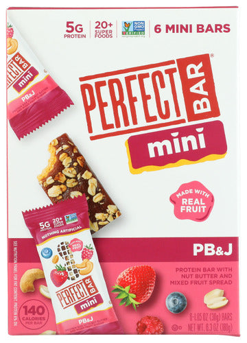Peanut Butter & Jelly Mini Bars 8pk, 6.3 oz