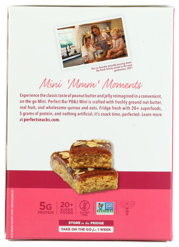 Peanut Butter & Jelly Mini Bars 8pk, 6.3 oz
