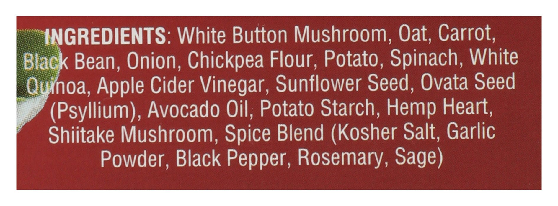 Mushroom Quinoa Veggie Burger, GF, 12 oz
