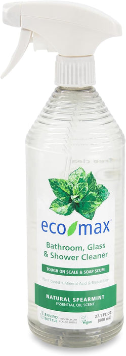 Bathroom, Glass & Shower Cleaner, Spearmint, 27.1 fl oz