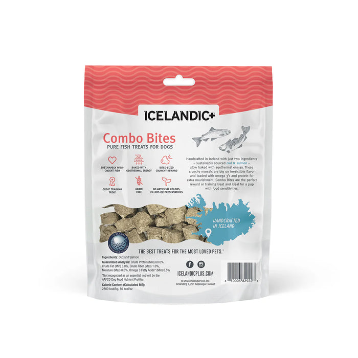 Cod & Salmon Combo Bites Dog Treats, 3 oz