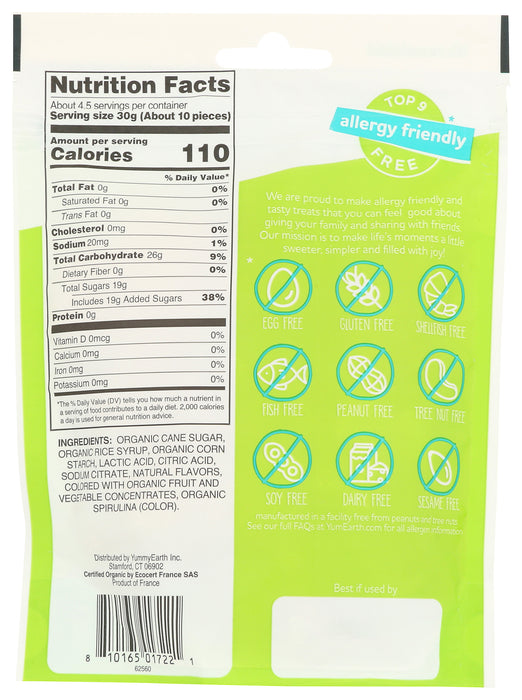Sour Littles Candy, Org, 5 oz