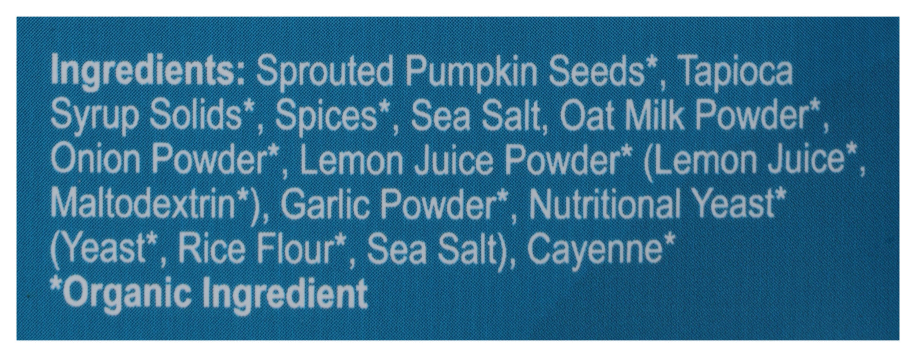 Super Crunch Pumpkin Seeds, Peppercorn Ranch, Org, 9 oz