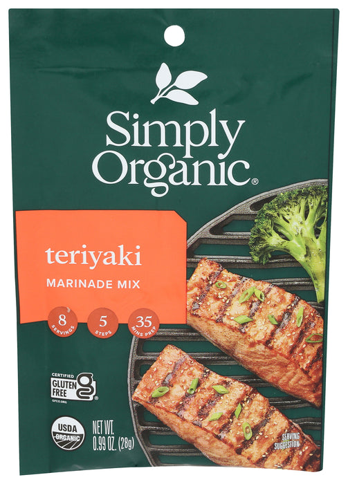 Teriyaki Marinade Mix, GF Org, 0.99 oz