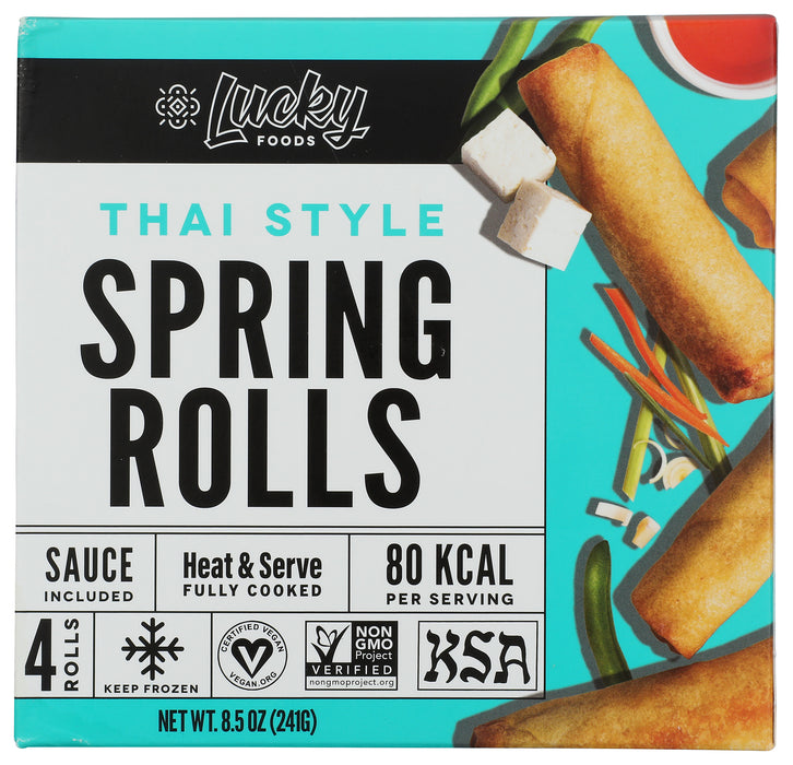 Thai Style Spring Rolls, V, 8.5 oz