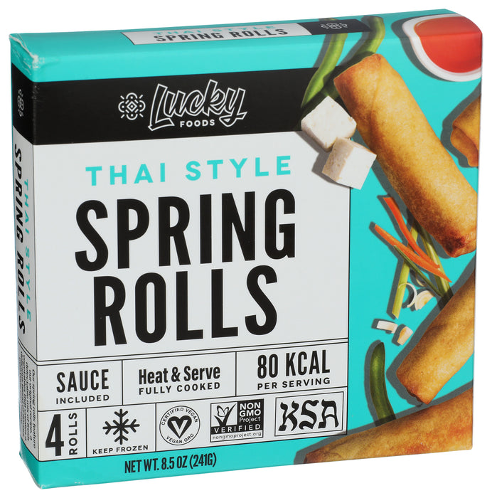 Thai Style Spring Rolls, V, 8.5 oz