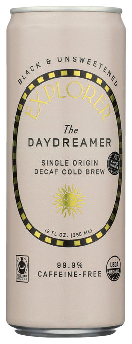 The Daydreamer Decaf Coffee, Unsweetened, 12 fl oz