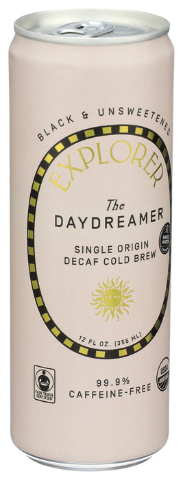 The Daydreamer Decaf Coffee, Unsweetened, 12 fl oz