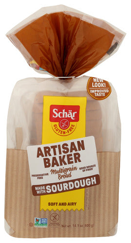 Artisan Baker Multigrain Sourdough Bread, GF, 14.1 oz