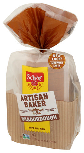 Artisan Baker Multigrain Sourdough Bread, GF, 14.1 oz