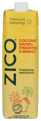 Coconut Water, Pineapple & Mango, 33.8 fl oz