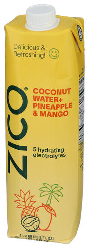 Coconut Water, Pineapple & Mango, 33.8 fl oz