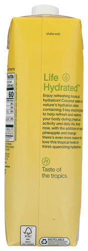 Coconut Water, Pineapple & Mango, 33.8 fl oz