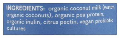 Cultured Coconut Yogurt Protein, Plain Unsweetened, Org, 16.8 oz