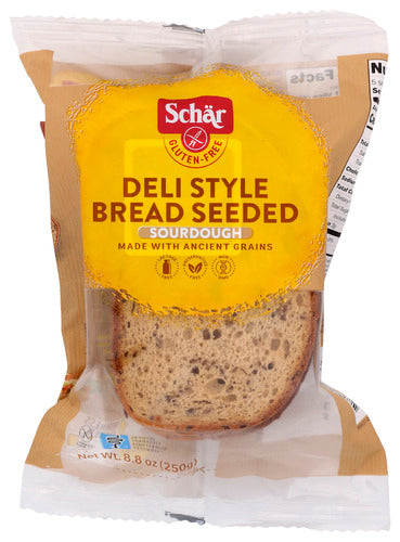 Deli Style Seeded Sourdough Bread, GF, 8.8 oz