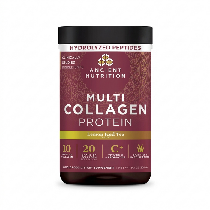 Multi Collagen Protein, Lemon Iced Tea, 24 serv / 9.3 oz