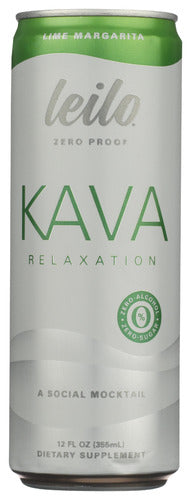 Kava Relaxation Social Tonic, Lime Margarita, 12 fl oz