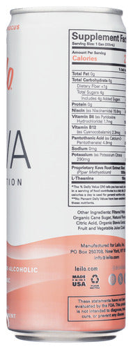 Kava Relaxation Social Tonic, Raspberry Hibiscus, 12 fl oz