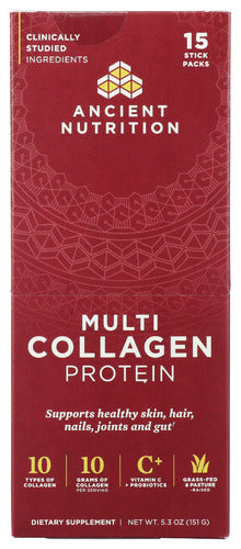 Multi Collagen Protein, Unflavored, 15 sick/5.3 oz