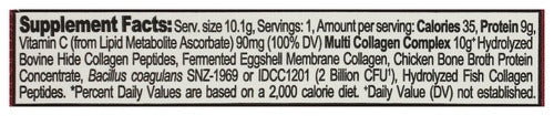 Multi Collagen Protein, Unflavored, 15 sick/5.3 oz