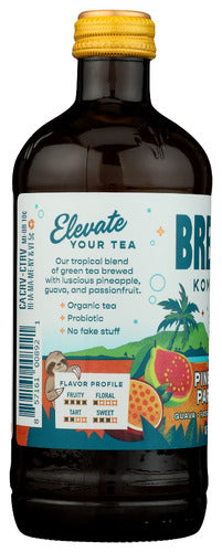 Pineapple Kombucha, Org, 14 fl oz