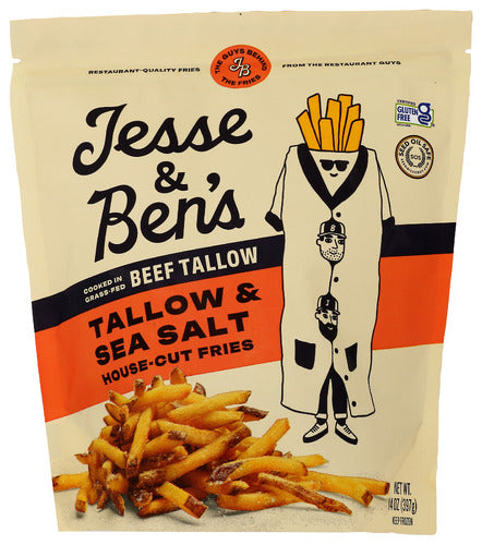 Potato Fries Tallow and Sea Salt, GF, 14 oz