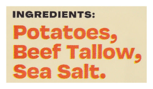 Potato Fries Tallow and Sea Salt, GF, 14 oz