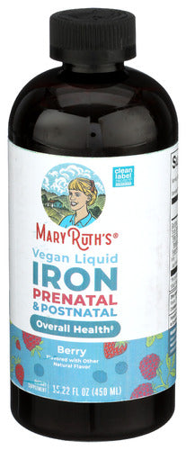 Prenatal and Postnatal Liquid Iron, V, 15.22 fl oz