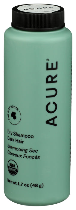 Dry Shampoo Dark Hair, Org, 1.7 oz