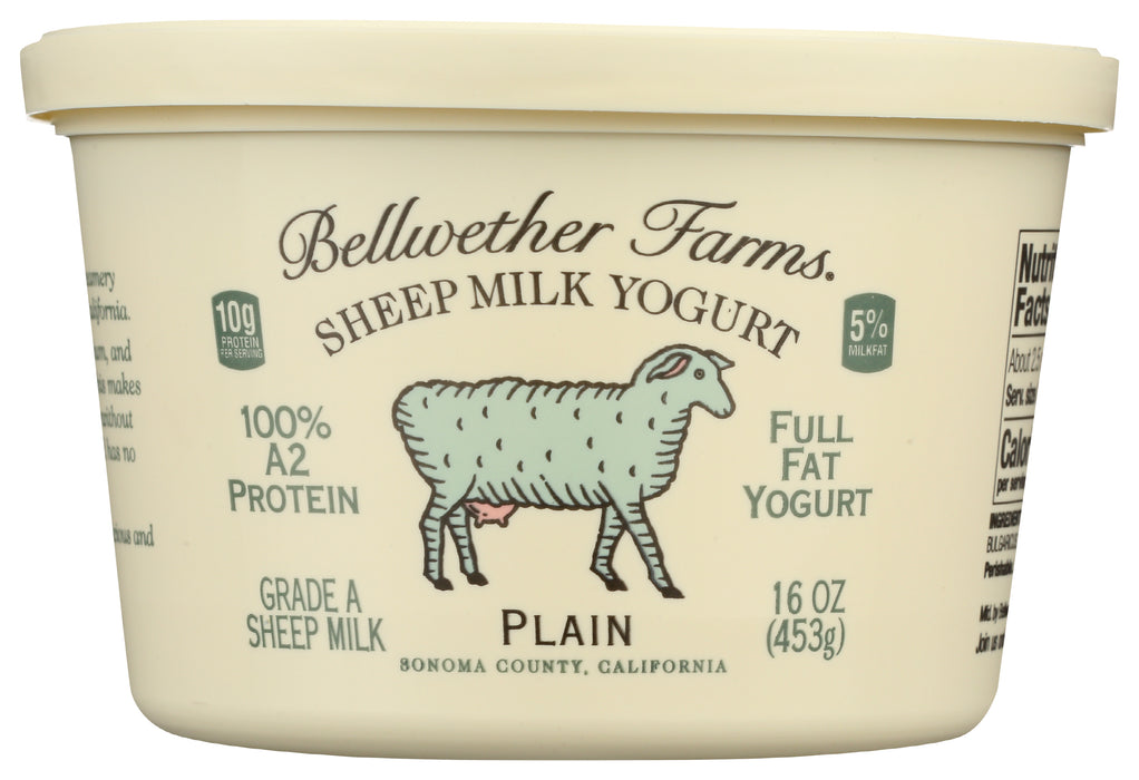 Sheep Milk Yogurt, Plain, Org, 16 oz