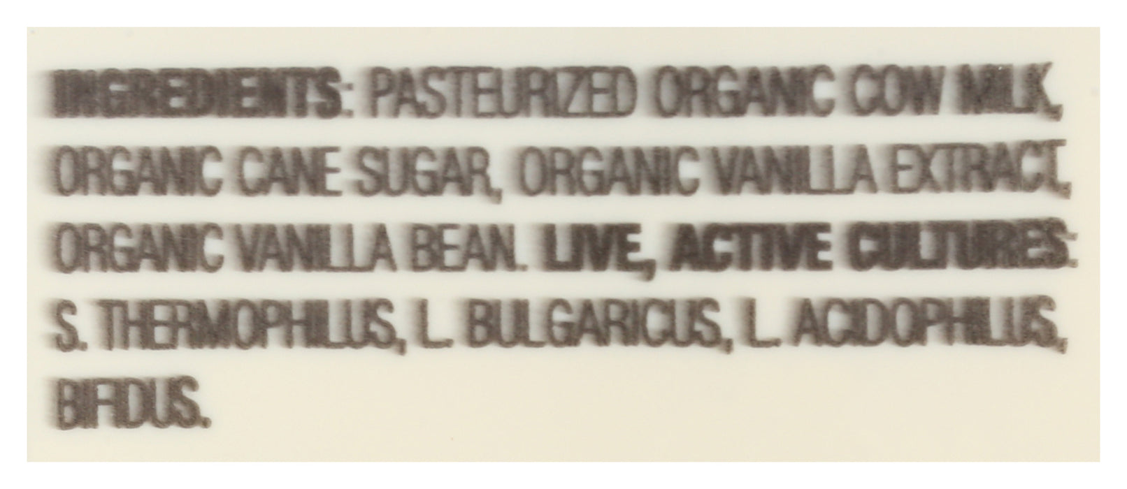 A2 Whole Milk Yogurt, Vanilla, Org, 32 oz