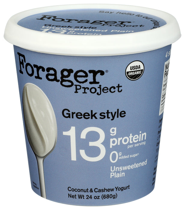 Yogurt Unsweetened, Greek Style, Org, 24 oz